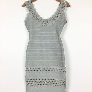 Herve Leger sleeveless dress